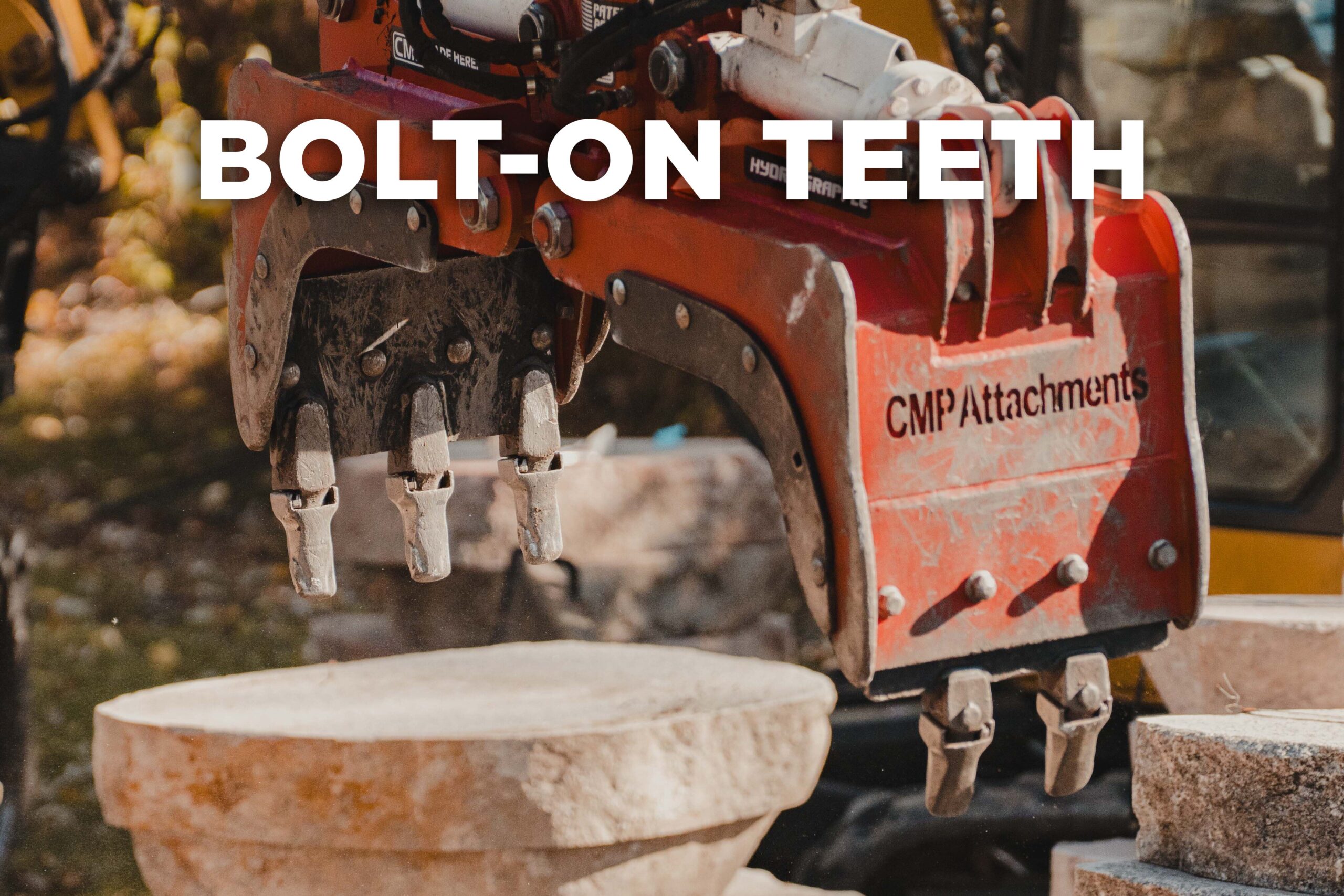 Bolt on teeth